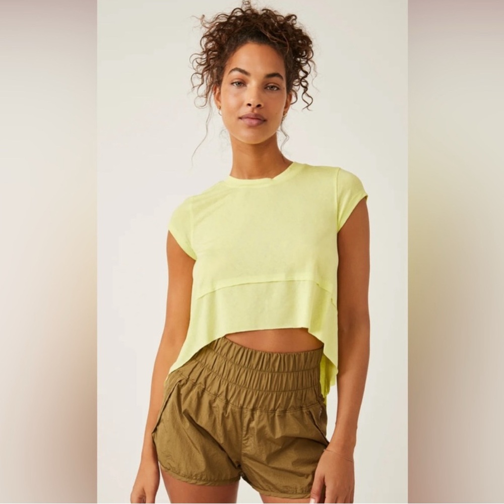 Neon Yellow/Green FP Movement Tee